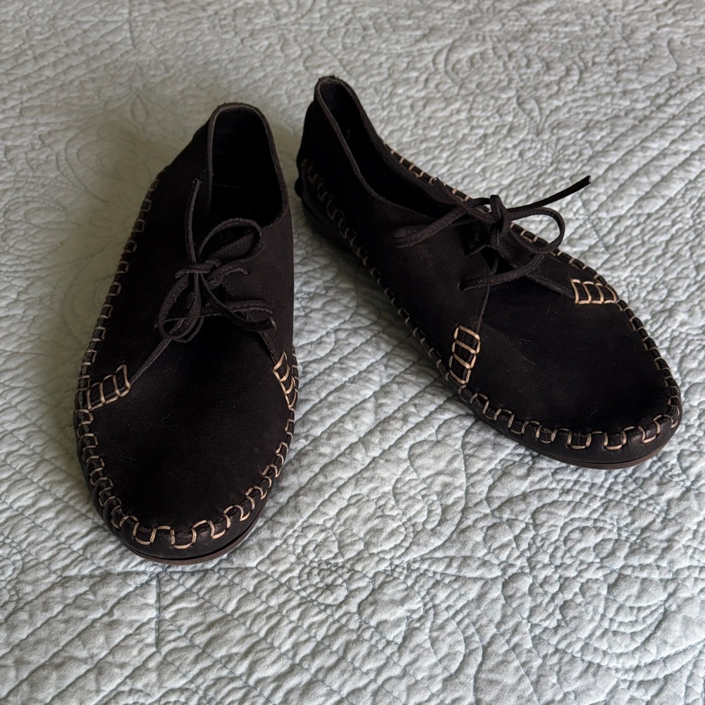 Vintage Black Loafers